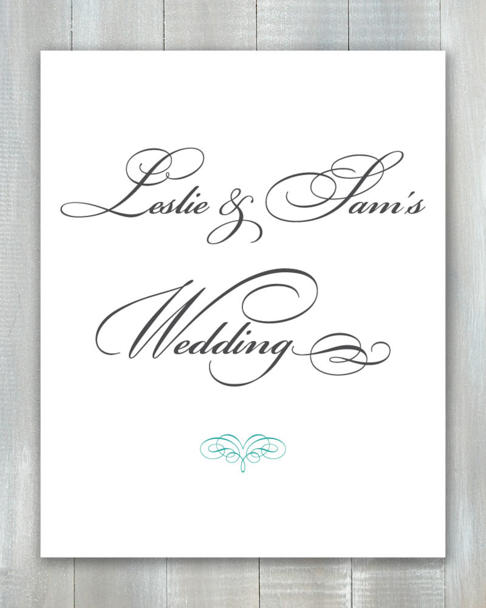 Wedding Sign PDF - Etsy