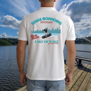 Vintage wake board shirt Gift for Wakeboarder - Wakeboarding Tee for all Wake Board wake boat tee wake surf cottage life Unisex T-Shirt