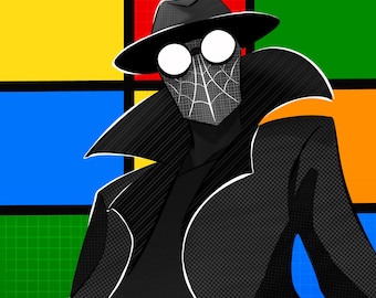 Spider Noir, Into the Spider Verse, PNG, Pobieranie cyfrowe, Plakat