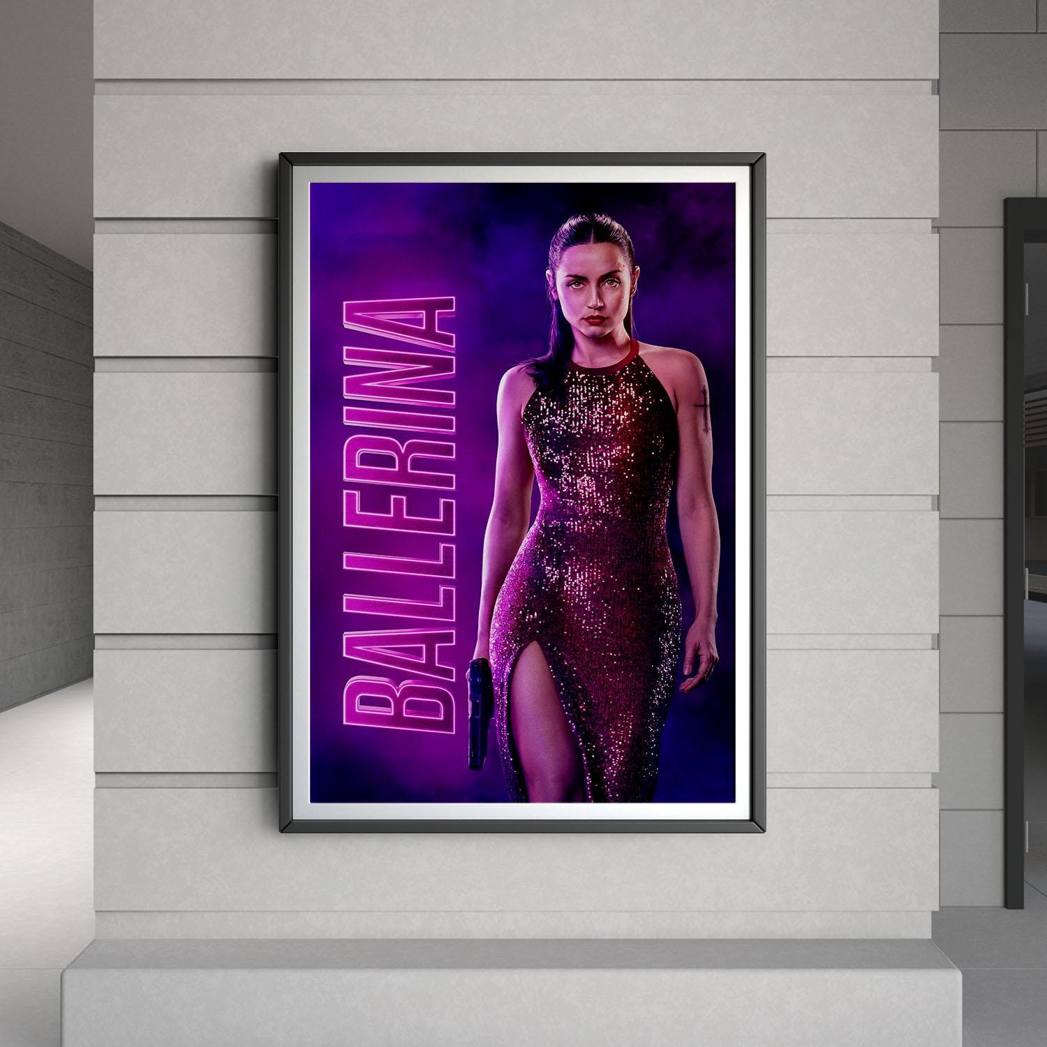 *非売品*バレリーナ アナデアルマス ジョンウィック オリジナル映画ポスター 非売品*バレリーナ アナデアルマス ジョンウィック オリジナル映画