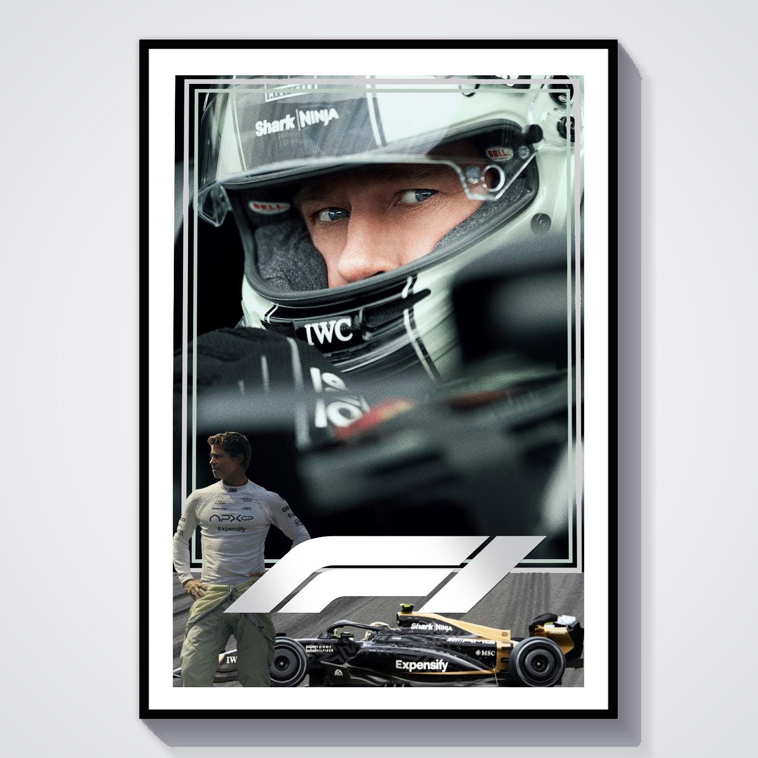 F1 Brad Pitt 50x70cm 2枚セット ポスター F1 Brad Pitt 50x70cm 2枚セット ポスター