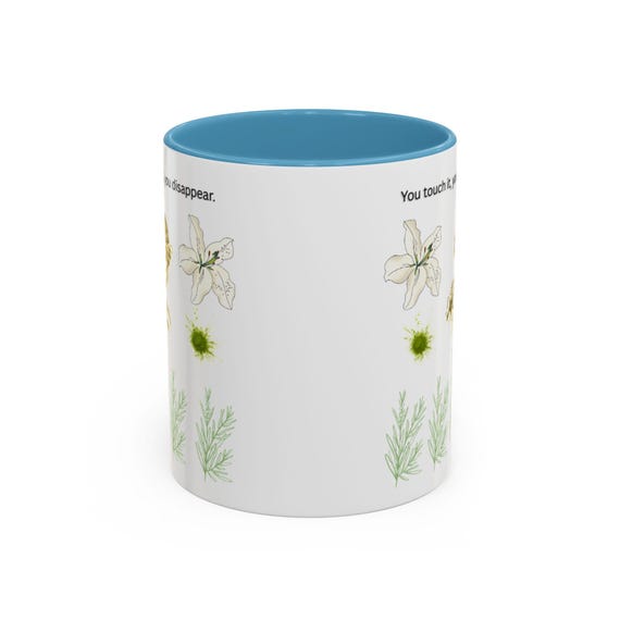 Floral Botanical Coffee Mug | Nature Lover Gift | Eco-Friendly Tea Cup | Accent Drinkware for Women | Mother's Day Mug Present