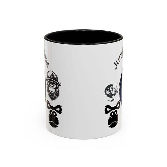 Jungle Boss Coffee Mug Funny Jungle Animal Gift for Coffee Lovers Office Desk Mug, Birthday Gift Idea, Unique Safari-Themed Cup