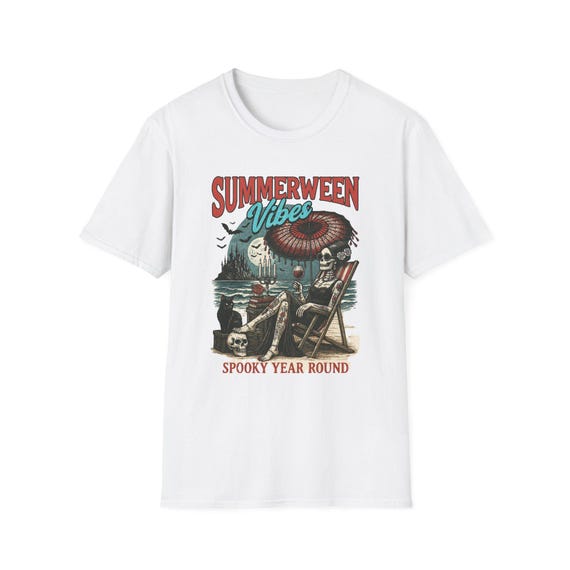 Summerween Shirt, Bride Of Frankenstein Shirt, Horror Night Shirt Spooky Shirt Trendy Shirt Oversized Tee Halloween Gift Comfort Color