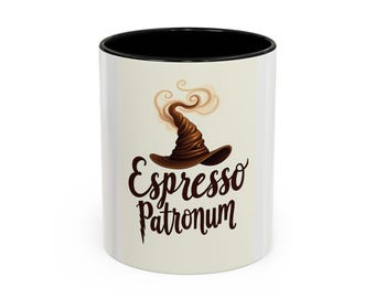Espresso Patronum Mug - Harry Potter Inspired Coffee Cup - Gift for Witchy Friends & Coffee Lovers