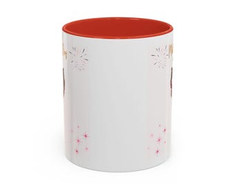 Mothers Day Gift Mommy  Me Mug  Personalized Coffee Cup  Cute Pink Sparkle Drinkware  Matching Mom & Child Mug  Family Bonding Accent Mug