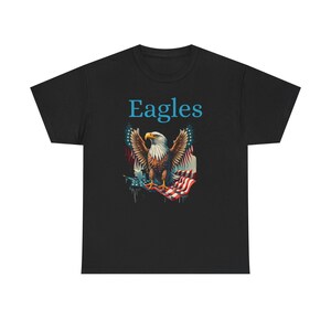 Adler-T-Shirt, Comfort Colors Adler-T-Shirt, Adler-Hemd unisex - Herren- und Damen-T-Shirts, amerikanischer Adler-T-Shirt