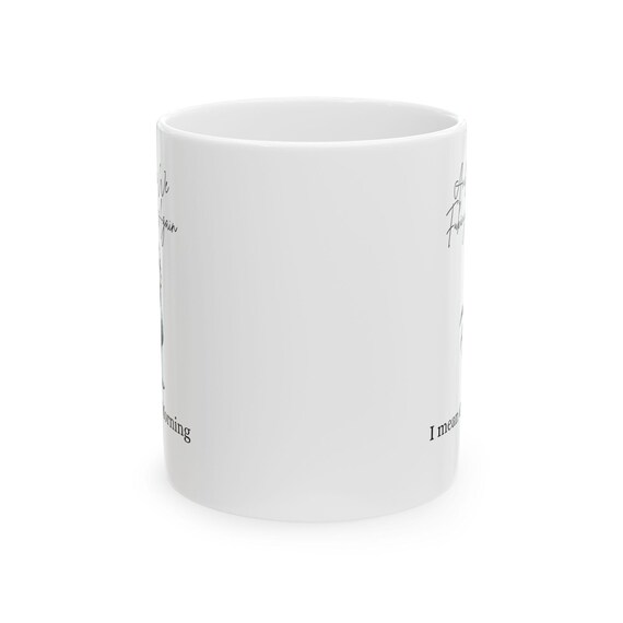 Funny Morning Coffee Mug And Here We Fuking Go Again Rooster Quote Sarcastic Mug Gift for Coworker, Friend, or Coffee Lover