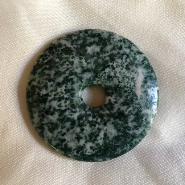 One Large, 60mm in Diameter, Multicolored, Donut.  (D2)