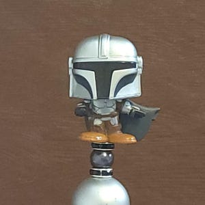 The Mandalorian &quot;Mando&quot; - Character novelty beaded pen
