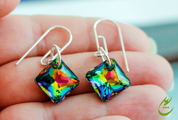 Swarovski 2024 red earrings