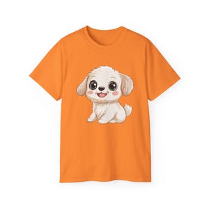 Cute Puppy Dog Shirt – Unisex Graphic Tee, Dog Lover Gift, Pet Rescue Apparel, Animal Adoption Awareness, Fun Casual T-Shirt