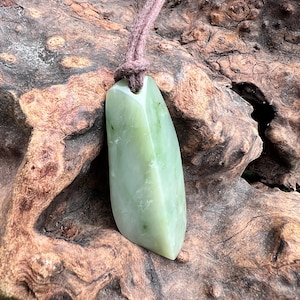 Big Sur nephrite jade pendant