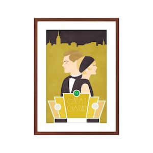 The Great Gatsby - 12x18 poster