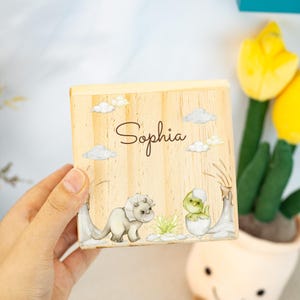 Money Box Flowers,Wildflower Money Box, Piggy Bank Girl, Money Box Name, Wooden Baby Money Box Personalized, Children Money Box, Money Box