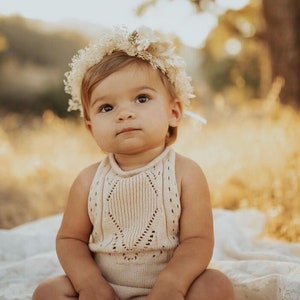 Baby halter sale romper