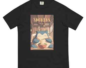 Snorlax t-shirt Colorful Anime Character T-Shirt