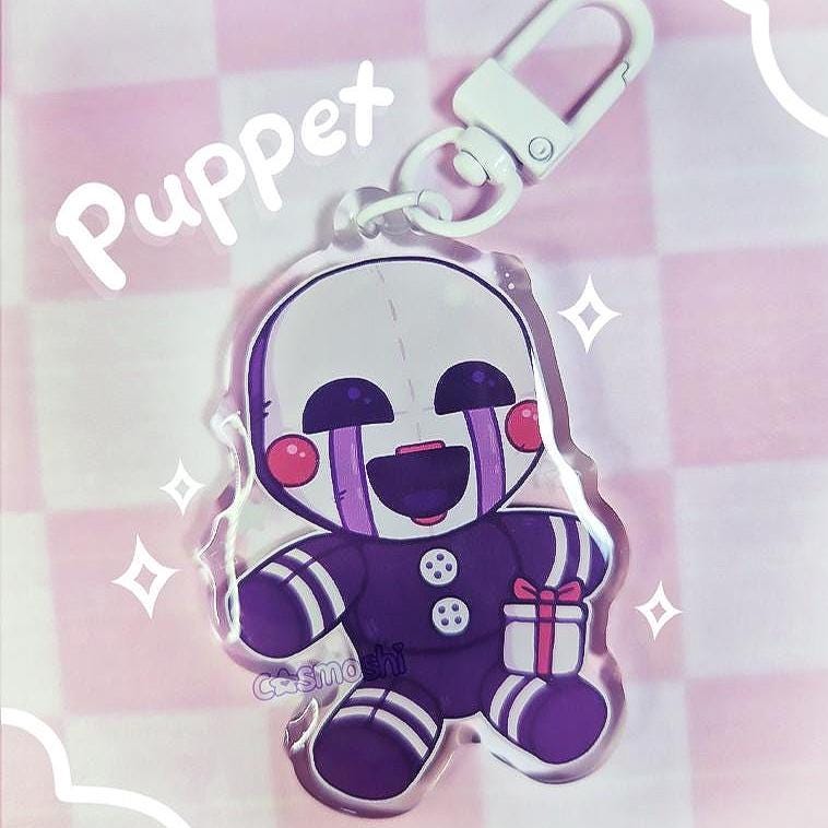 Fnaf Inspired Keychain 2.5