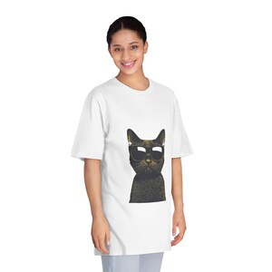 Cool Cat Graphic T-Shirt, Casual Wear, Cat Lover Gift, Unisex Shirt, Summer Fashion, Fun Gift for Pet Owners