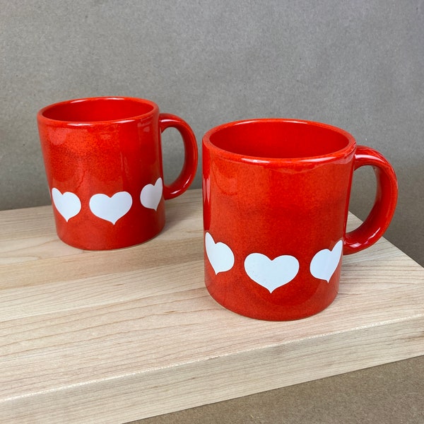 Mug Waechtersbach Vintage Rouge – Céramique – Années 1920-1949 – Collection