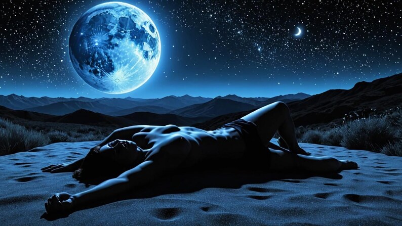 Melt Into The Night 3D Black Sleep Soundtrack with Images and Resale Rights image 8