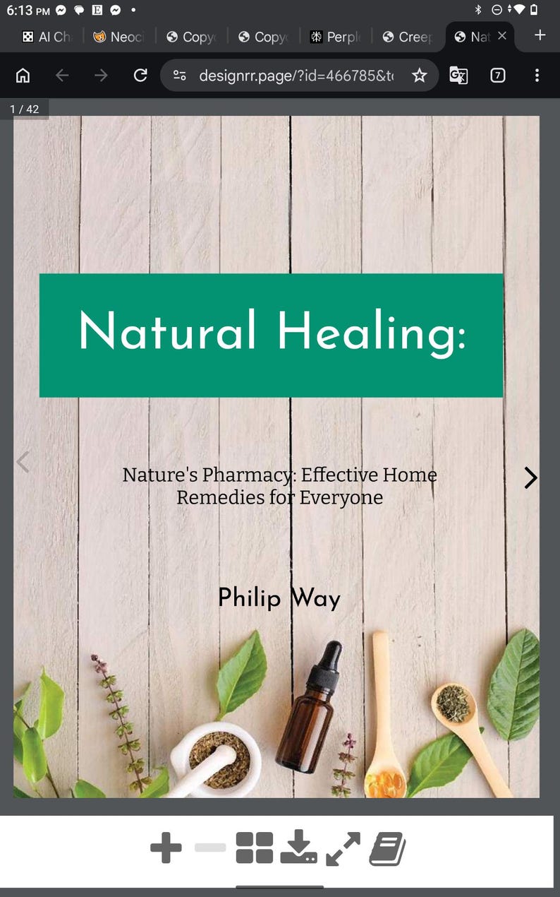 Nature’s Pharmacy: Wirksame Hausmittel für jedermann mit PLR- und MRR-Weiterverkaufsrechten Bild 1