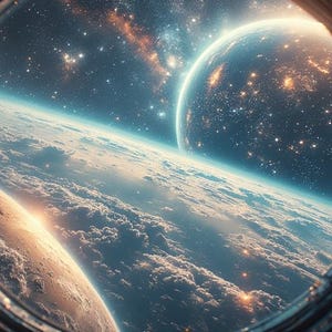 8K 3D-rymdbilder | Filmuniversum, PLR (digital nedladdning) bild 14