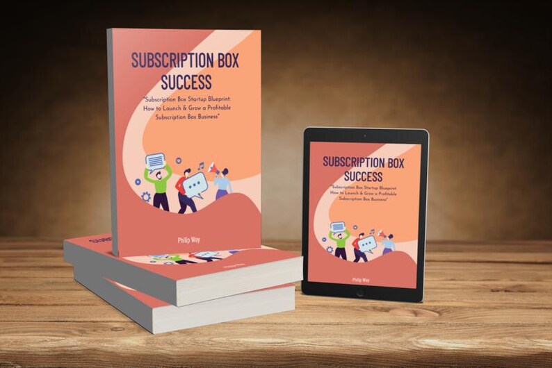 Prenumerationsbox PLR-paket – E-bok, nedladdningssida, 40 reklambilder – Kit med digitala återförsäljningsrättigheter bild 6