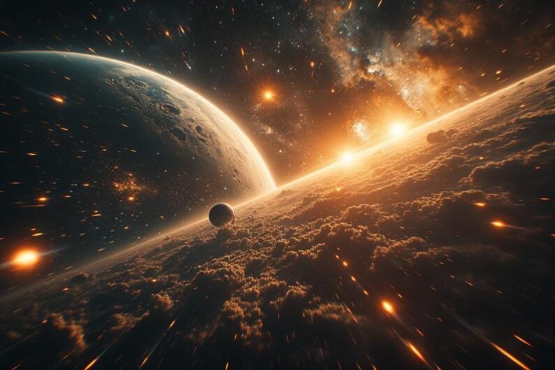 8K 3D-rymdbilder | Filmuniversum, PLR (digital nedladdning) bild 5