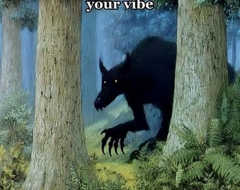 Creepy Wolf 3D Animated Video + PLR Pack