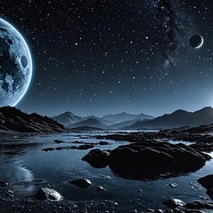 Melt Into The Night 3D Black Sleep Soundtrack with Images and Resale Rights image 9