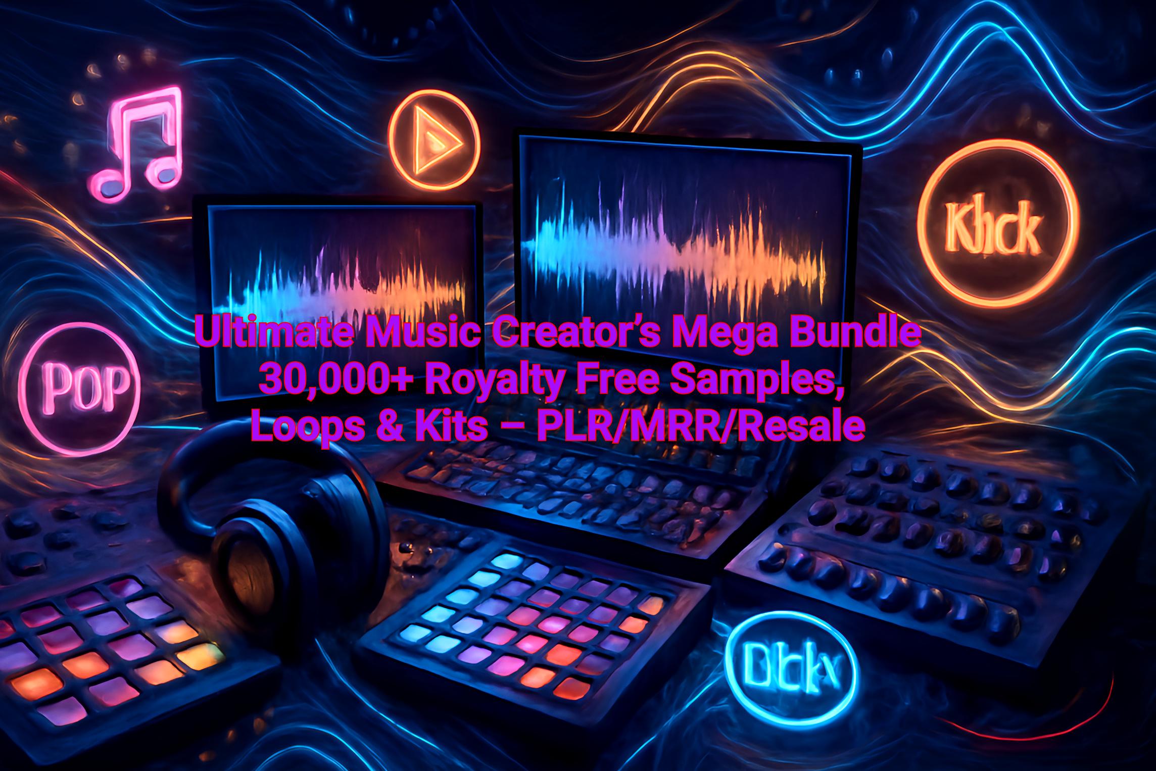 Ultimate Music Creator’s Mega Bundle | 30,000+ Royalty Free Samples ...