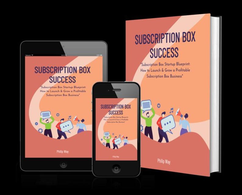 Prenumerationsbox PLR-paket – E-bok, nedladdningssida, 40 reklambilder – Kit med digitala återförsäljningsrättigheter bild 2