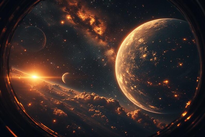 8K 3D-rymdbilder | Filmuniversum, PLR (digital nedladdning) bild 6