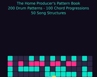 Beatsmith Pattern Book: 200 Drum Patterns, 100 Chord Progressions & 50 Song Structures | Music Production