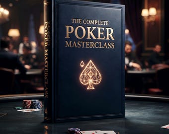 Poker Masterclass Guide | Digital Strategy Ebook & Resource Hub with Master Resell Rights MRR