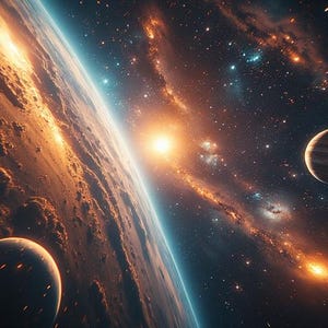 8K 3D-rymdbilder | Filmuniversum, PLR (digital nedladdning) bild 2