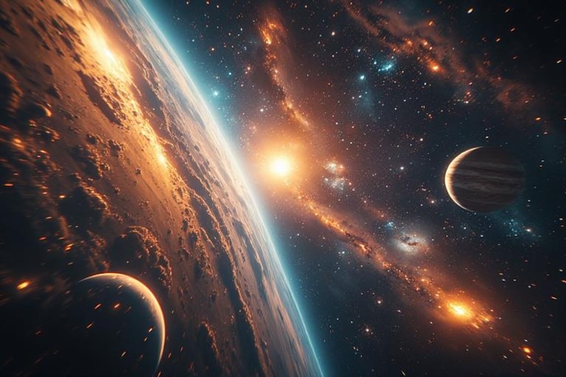 8K 3D-rymdbilder | Filmuniversum, PLR (digital nedladdning) bild 2