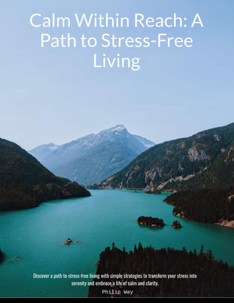 Stressfritt liv e-bok: Mindfulness och inre frid (PLR-återförsäljningsrättigheter) bild 2