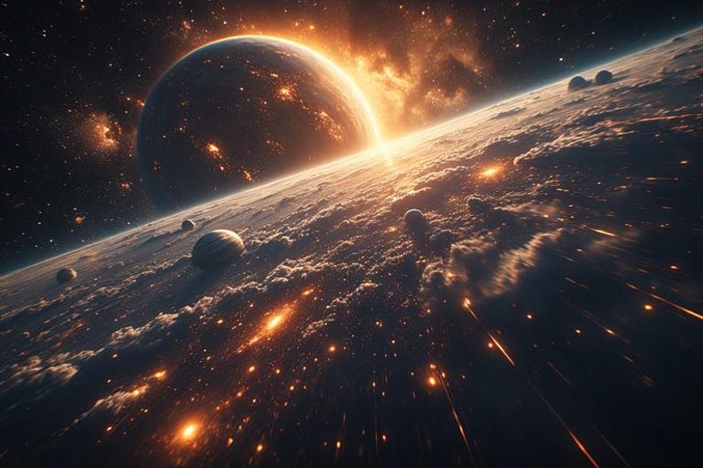 8K 3D-rymdbilder | Filmuniversum, PLR (digital nedladdning) bild 17