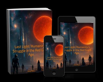 Last Light Sci-Fi Book | 500 Billion Years Future | eBook + Flipbook QR Code | Philip Way
