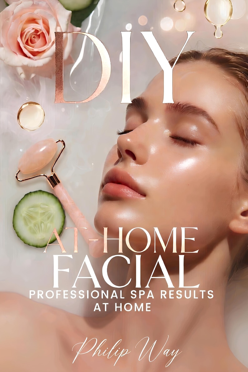 DIY At-Home Facial Guide + MRR | Pro Spa Results + Master Resell Rights image 1