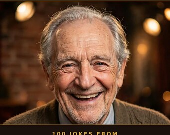 Pops Malone Joke Book | 100 Clean One-Liners for Seniors & Grandpas, Funny Getting Old Humor, Printable PDF Gift Book