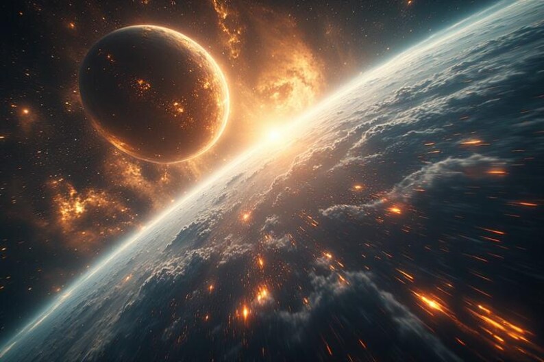 8K 3D-rymdbilder | Filmuniversum, PLR (digital nedladdning) bild 9