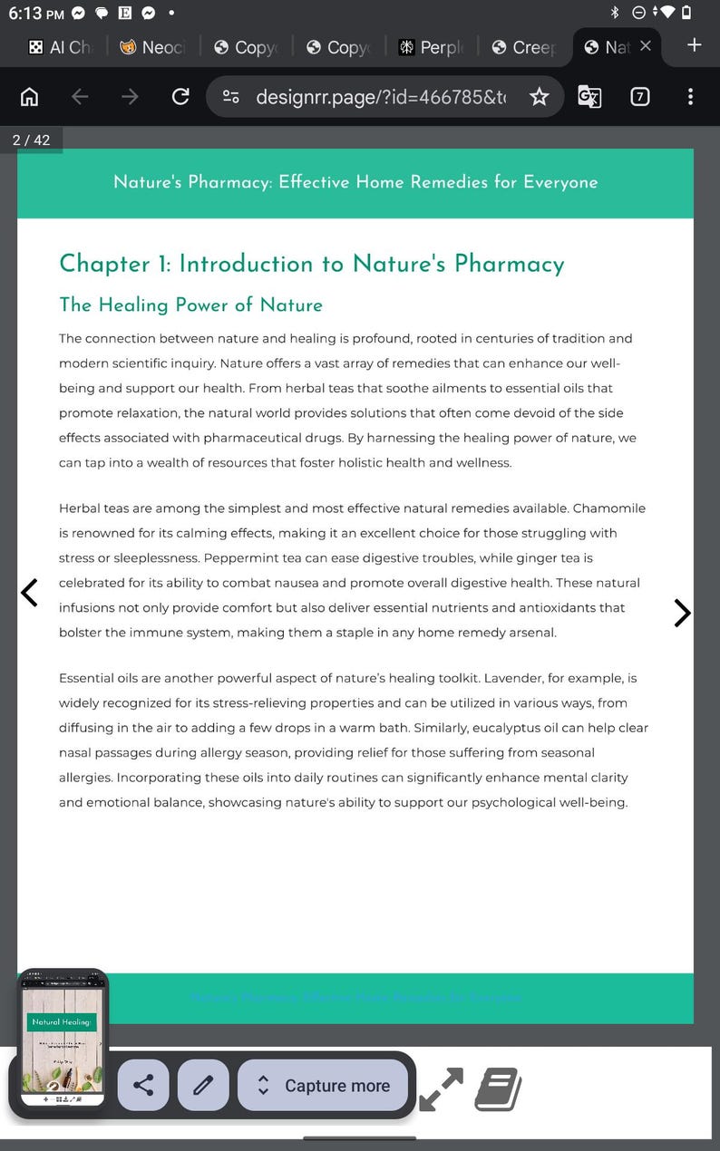 Nature’s Pharmacy: Wirksame Hausmittel für jedermann mit PLR- und MRR-Weiterverkaufsrechten Bild 5
