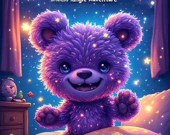 Glow Grumbles AI Kids Book Bundle | Interactive Kindness Journal + 30-Day Challenges + 5 8K3D Posters PDF | Ages 4-8 Digital Download