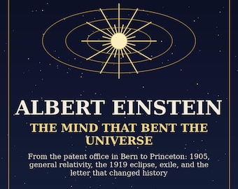 Albert Einstein Biography Book | The Mind That Bent the Universe | Relativity 1905 E=mc2 | History eBook PDF