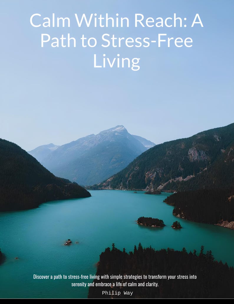 Stressfritt liv e-bok: Mindfulness och inre frid (PLR-återförsäljningsrättigheter) bild 1