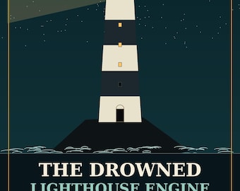 The Drowned Lighthouse Engine | 600 Creepy3D Horror Prompts + 13 Story Starters | Lighthouse AI Prompts | MRR