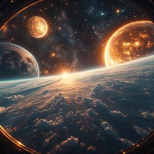 8K 3D-rymdbilder | Filmuniversum, PLR (digital nedladdning) bild 11